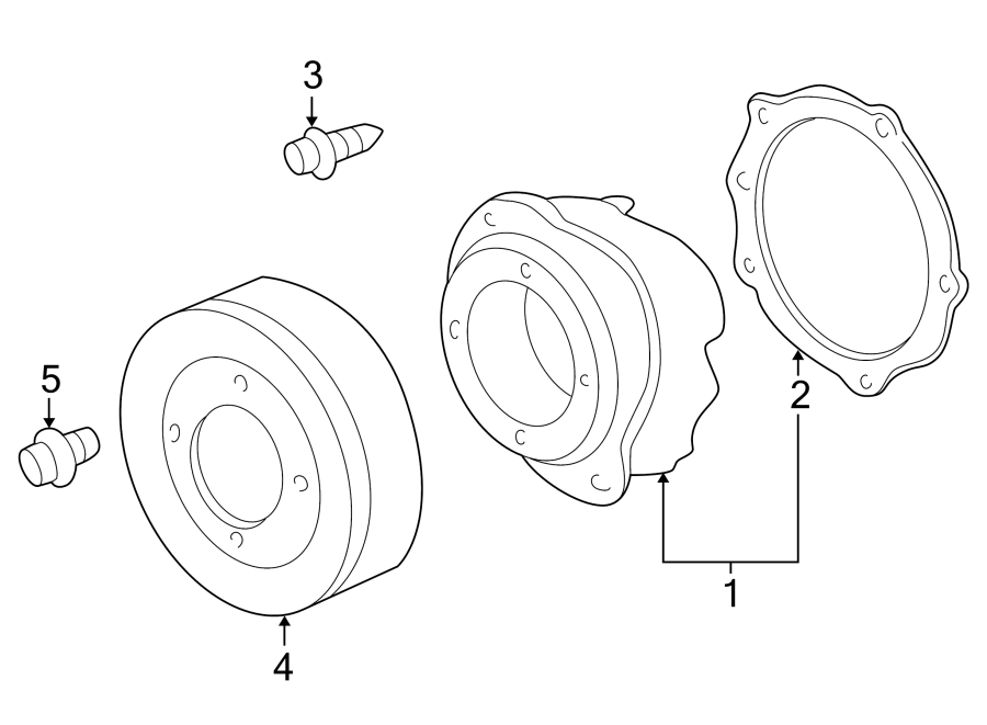 Diagram WATER PUMP. for your 2021 Chevrolet Equinox   