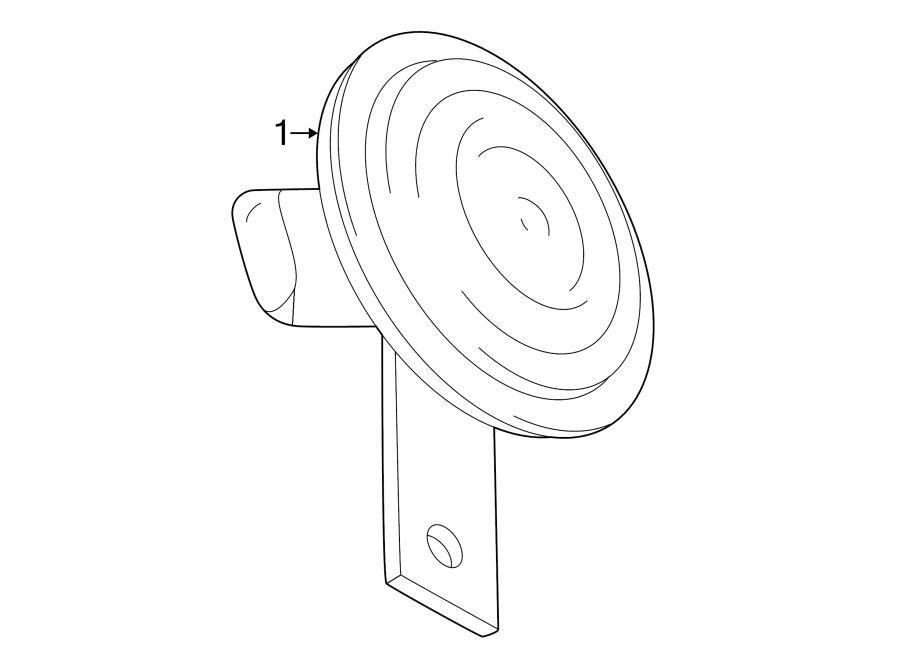 Diagram HORN. for your 1985 Buick Century   