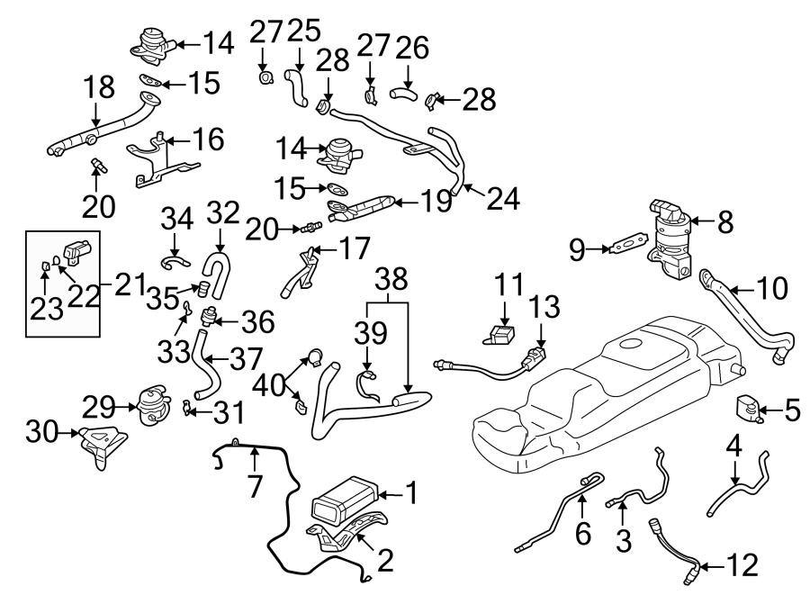 11EMISSION SYSTEM. EMISSION COMPONENTS.https://images.simplepart.com/images/parts/motor/fullsize/AF02190.png