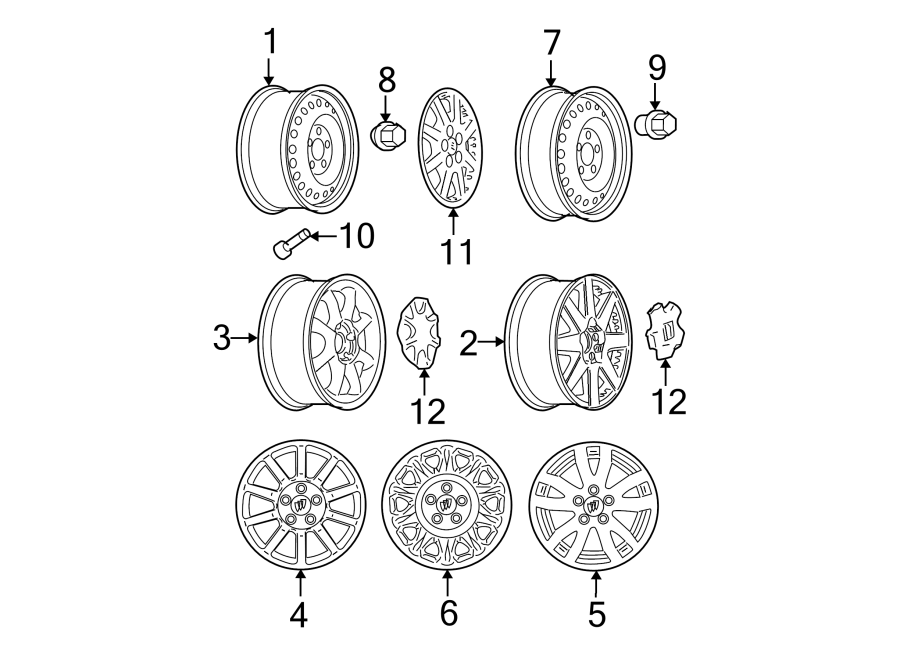 WHEELS. COVERS & TRIM.