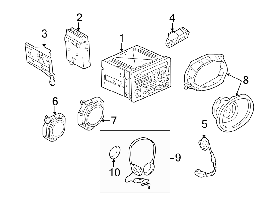 1INSTRUMENT PANEL. SOUND SYSTEM.https://images.simplepart.com/images/parts/motor/fullsize/AF02305.png