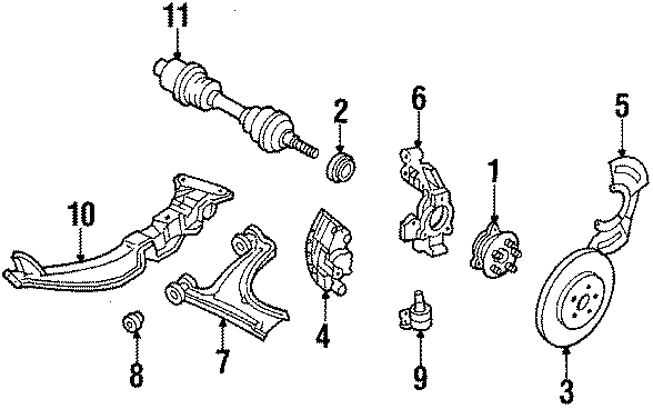 Diagram FRONT SUSPENSION. AXLE SHAFT. BRAKE COMPONENTS. SUSPENSION COMPONENTS. for your 2016 GMC Sierra 2500 HD 6.0L Vortec V8 A/T 4WD SLE Standard Cab Pickup 