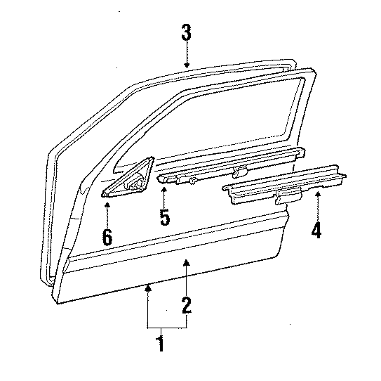 5FRONT DOOR. DOOR & COMPONENTS. OUTSIDE MIRRORS.https://images.simplepart.com/images/parts/motor/fullsize/AG5171.png