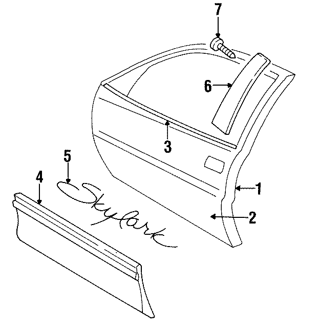 7DOOR & COMPONENTS. EXTERIOR TRIM.https://images.simplepart.com/images/parts/motor/fullsize/AG92270.png