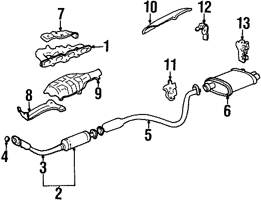 12EXHAUST SYSTEM. EXHAUST COMPONENTS.https://images.simplepart.com/images/parts/motor/fullsize/AG92840.png