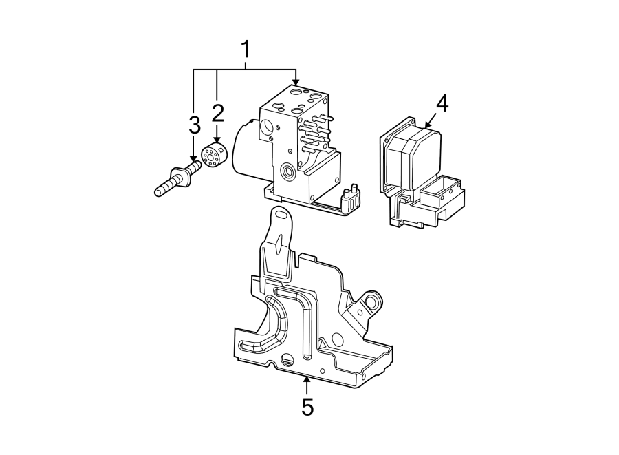 Electrical. Abs components. Diagram