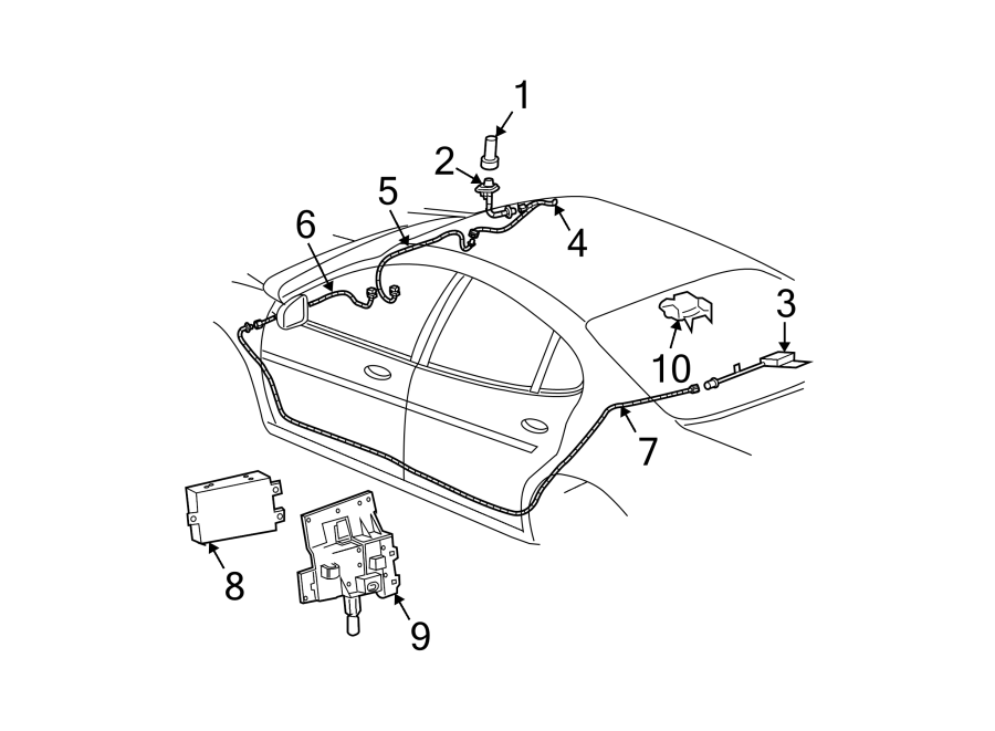 9NAVIGATION SYSTEM COMPONENTS.https://images.simplepart.com/images/parts/motor/fullsize/AH05150.png