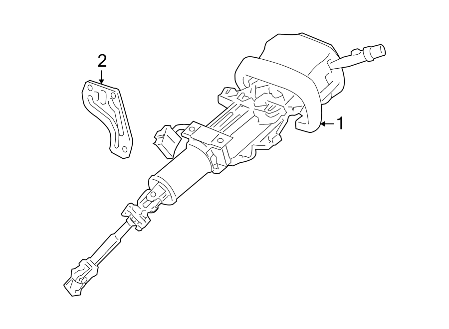 1STEERING COLUMN ASSEMBLY.https://images.simplepart.com/images/parts/motor/fullsize/AH05232.png