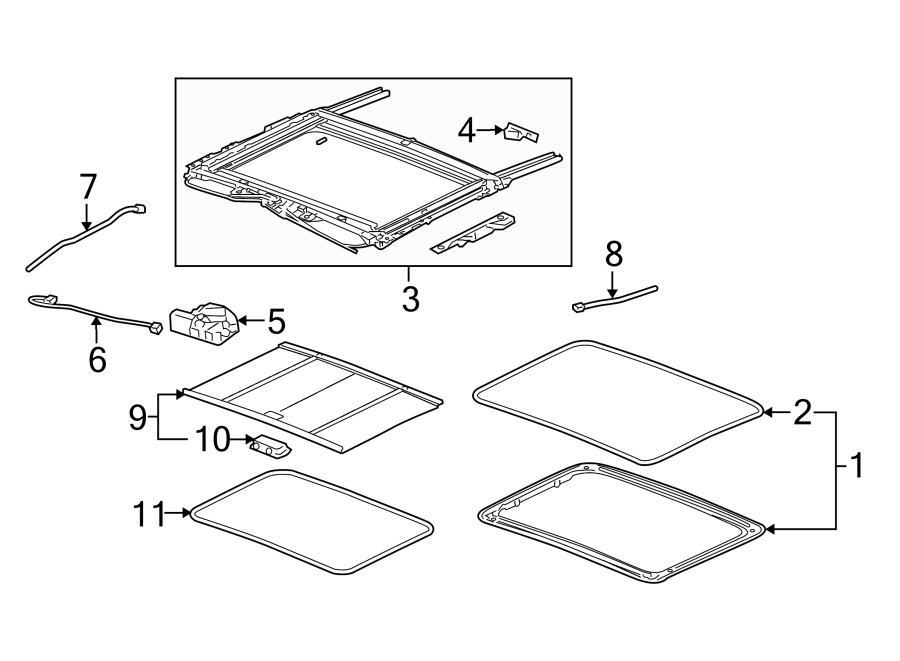 1SUNROOF.https://images.simplepart.com/images/parts/motor/fullsize/AH05545.png