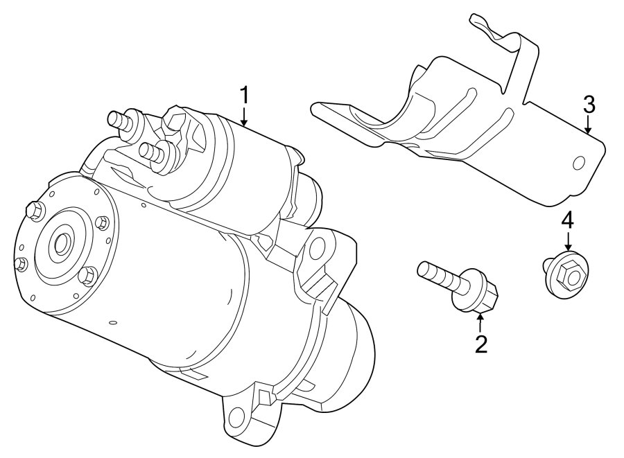 Diagram STARTER. for your Chevrolet Silverado 1500  