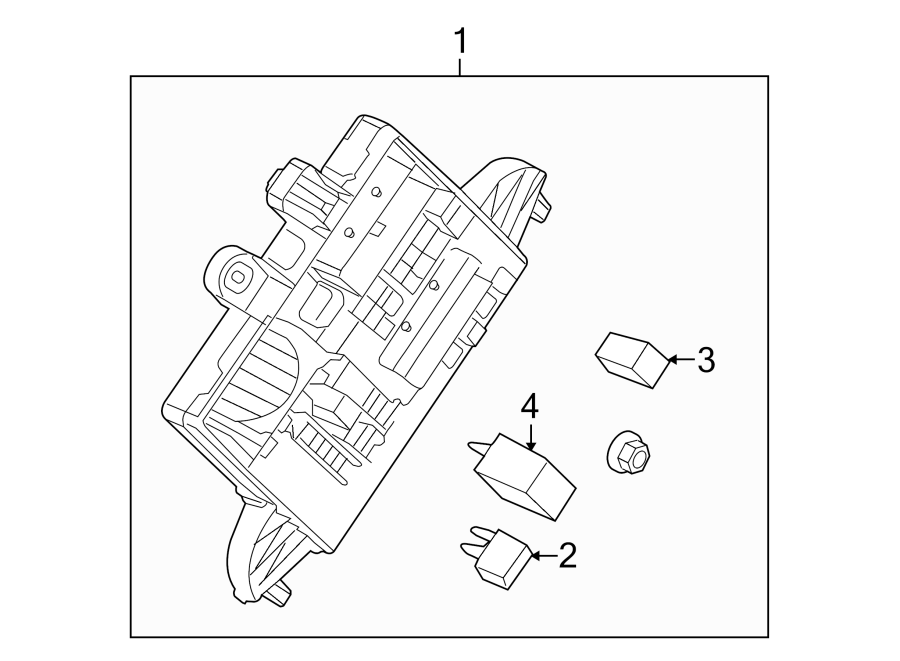 Diagram FUSE & RELAY. for your Chevrolet Spark  