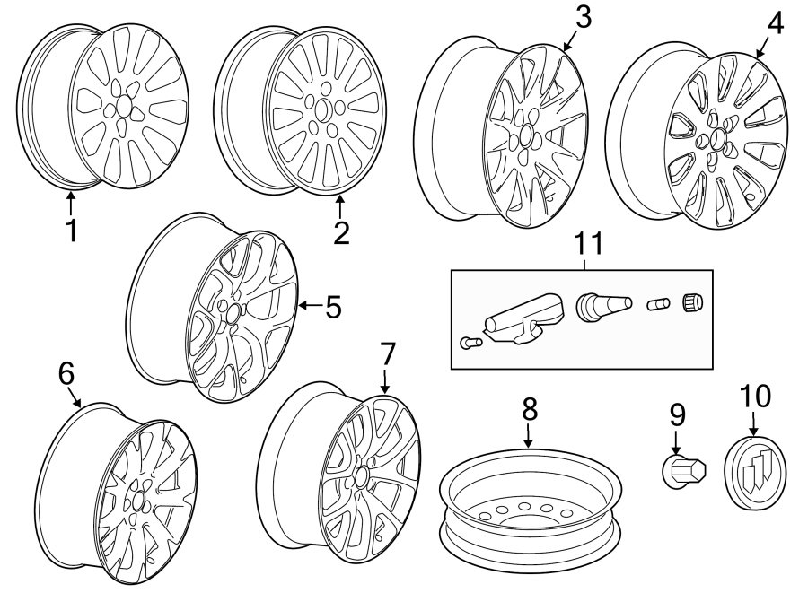 WHEELS. Diagram