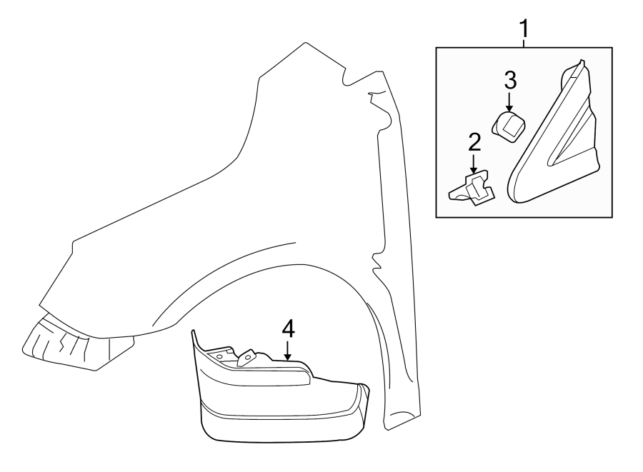 1FENDER. EXTERIOR TRIM.https://images.simplepart.com/images/parts/motor/fullsize/AH14115.png