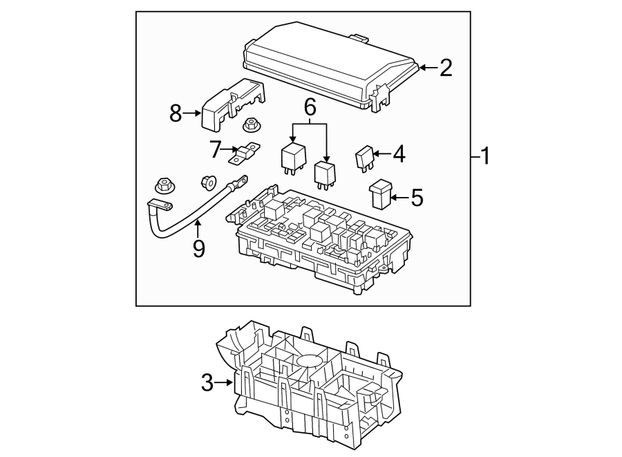 Diagram FUSE & RELAY. for your Chevrolet Spark  