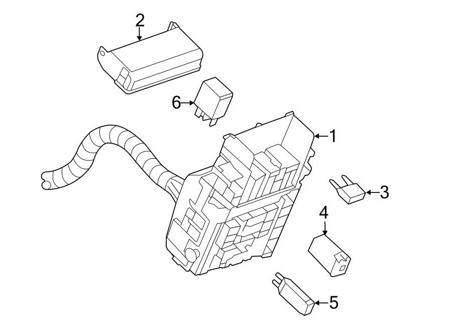 Diagram FUSE & RELAY. for your 2005 Buick Century   