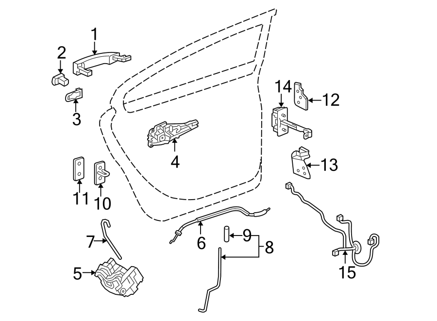 13REAR DOOR. LOCK & HARDWARE.https://images.simplepart.com/images/parts/motor/fullsize/AH14525.png