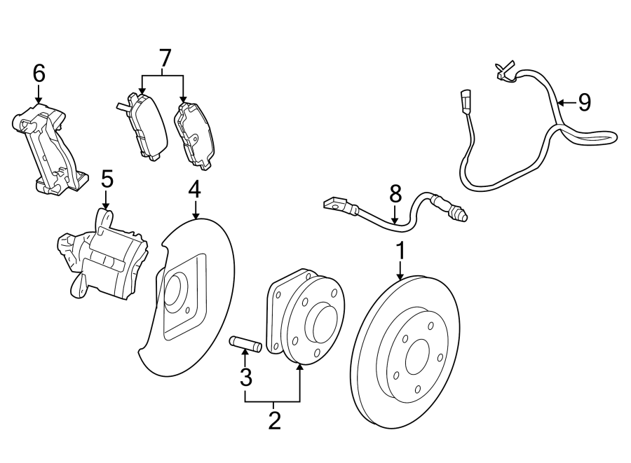 Diagram REAR SUSPENSION. BRAKE COMPONENTS. for your 2015 GMC Sierra 2500 HD 6.6L Duramax V8 DIESEL A/T 4WD SLE Extended Cab Pickup Fleetside 