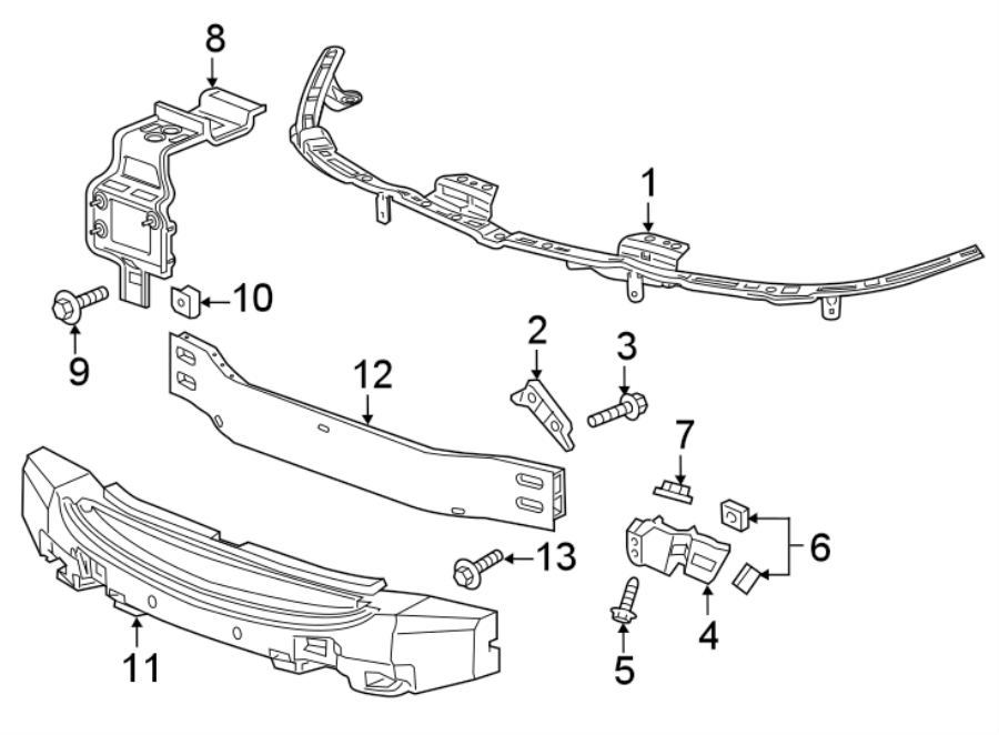 19FRONT BUMPER & GRILLE. BUMPER & COMPONENTS.https://images.simplepart.com/images/parts/motor/fullsize/AH17008.png