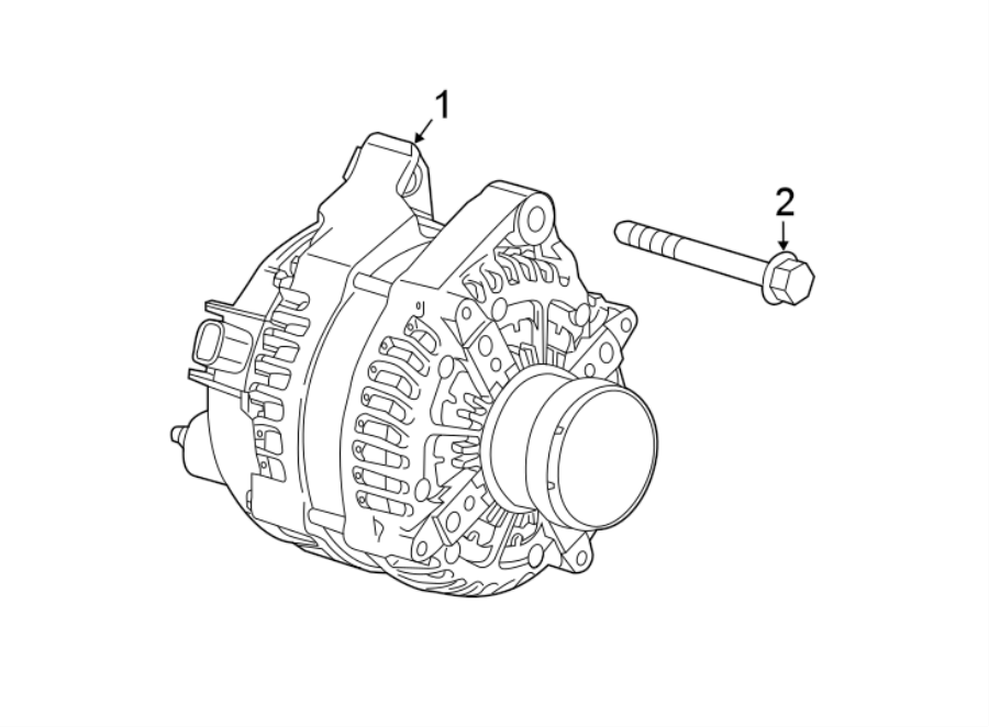 Diagram ALTERNATOR. for your 2004 GMC Sierra 2500 HD 6.6L Duramax V8 DIESEL A/T 4WD SLE Crew Cab Pickup 