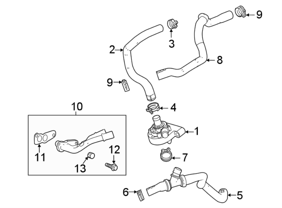 13AIR CONDITIONER & HEATER. HEATER HOSE.https://images.simplepart.com/images/parts/motor/fullsize/AH18139.png