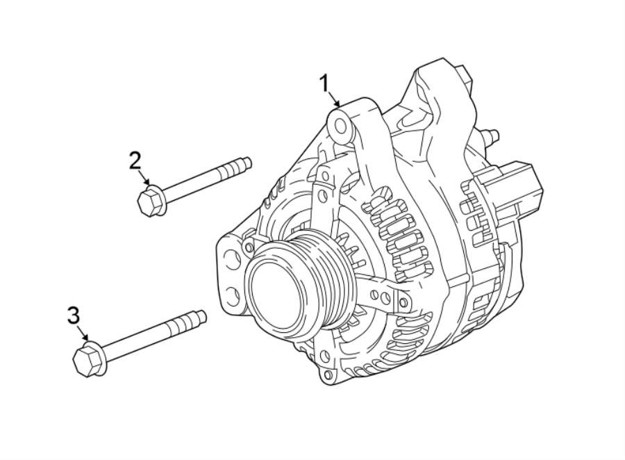 Diagram ALTERNATOR. for your 2004 GMC Sierra 2500 HD 6.6L Duramax V8 DIESEL A/T 4WD SLE Crew Cab Pickup 