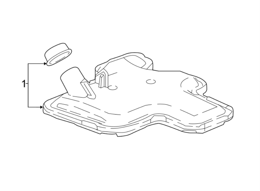 Diagram ENGINE / TRANSAXLE. TRANSAXLE PARTS. for your 2012 GMC Sierra 2500 HD 6.0L Vortec V8 FLEX A/T RWD SLE Extended Cab Pickup Fleetside 