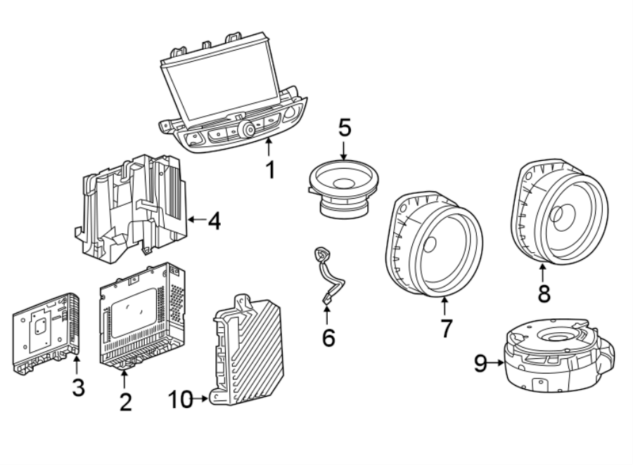 2INSTRUMENT PANEL. SOUND SYSTEM.https://images.simplepart.com/images/parts/motor/fullsize/AH18402.png