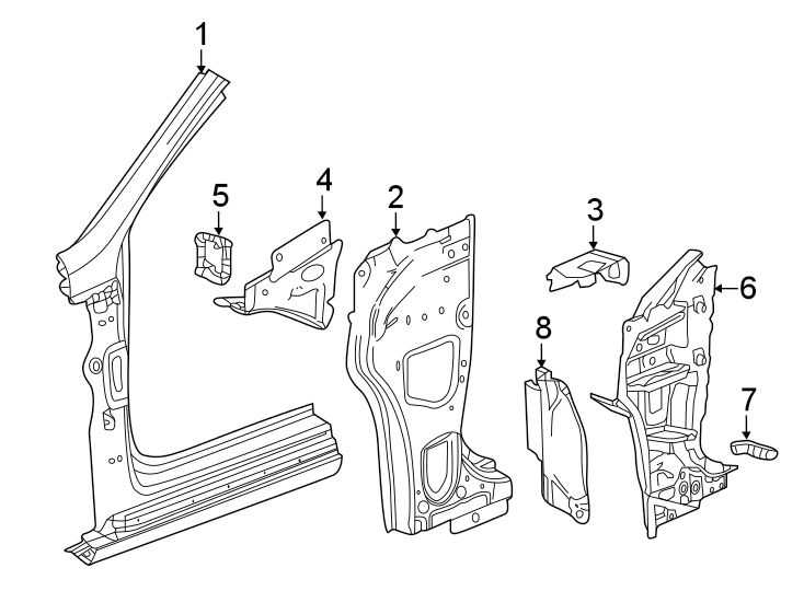 3PILLARS. ROCKER & FLOOR. HINGE PILLAR.https://images.simplepart.com/images/parts/motor/fullsize/AH18498.png