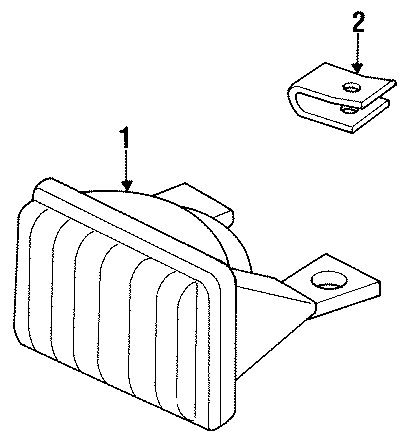 Diagram FRONT LAMPS. PARK LAMPS. for your 2009 Chevrolet Silverado 2500 HD WT Standard Cab Pickup  