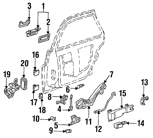 13REAR DOOR. LOCK & HARDWARE.https://images.simplepart.com/images/parts/motor/fullsize/AH88440.png