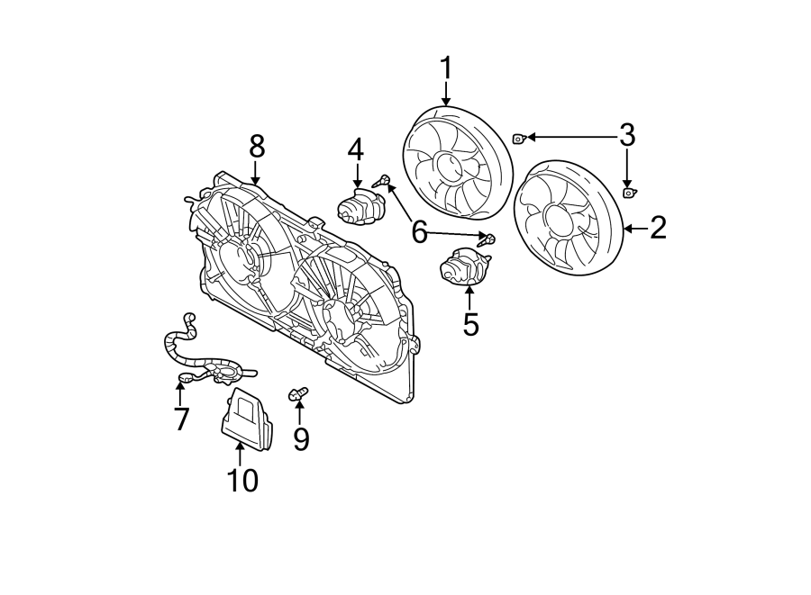 COOLING FAN. Diagram