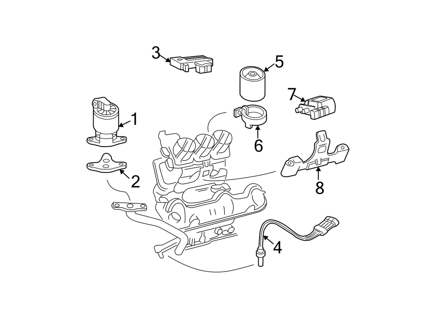 5EMISSION SYSTEM. EMISSION COMPONENTS.https://images.simplepart.com/images/parts/motor/fullsize/AH97150.png