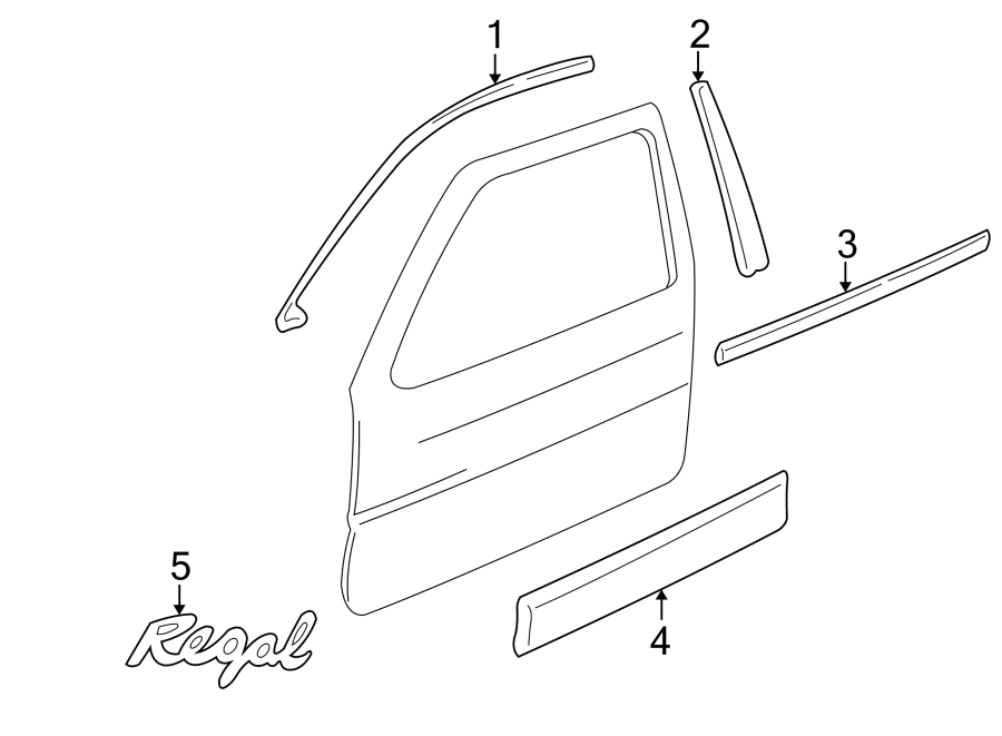 3FRONT DOOR. EXTERIOR TRIM.https://images.simplepart.com/images/parts/motor/fullsize/AH97303.png