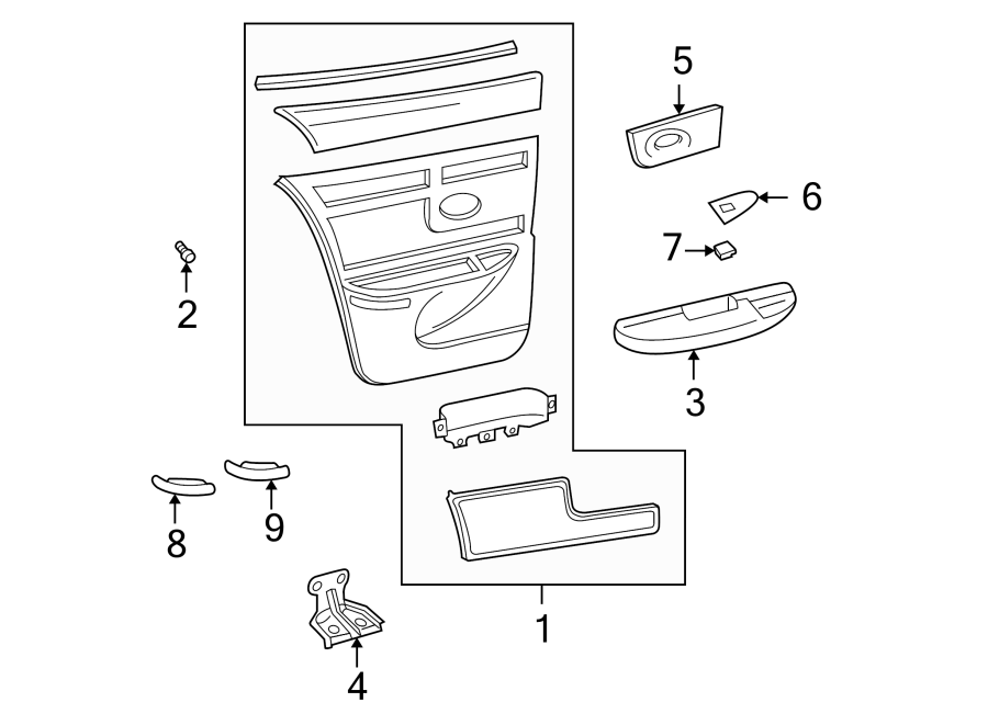 3REAR DOOR. INTERIOR TRIM.https://images.simplepart.com/images/parts/motor/fullsize/AH97340.png