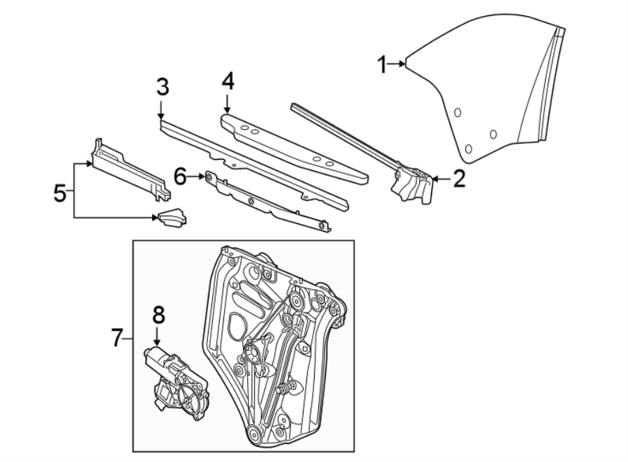 8QUARTER PANEL. GLASS.https://images.simplepart.com/images/parts/motor/fullsize/AJ16460.png