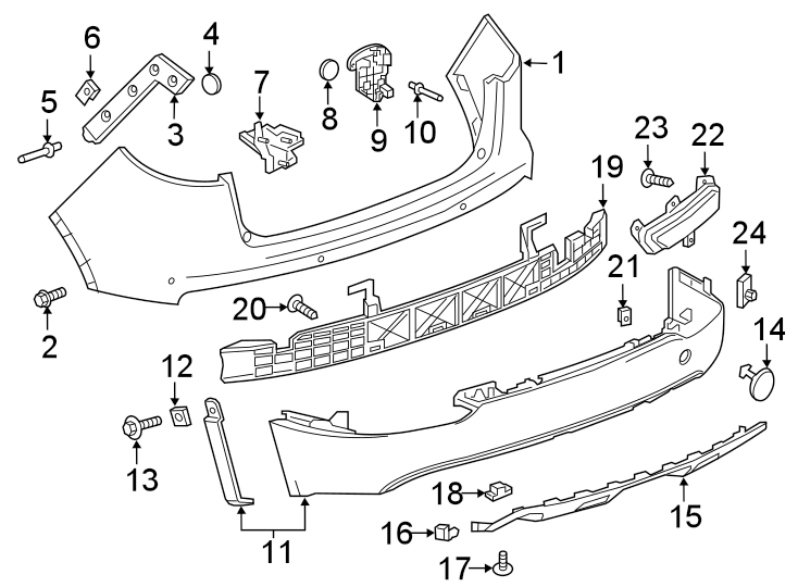 15REAR BUMPER. BUMPER & COMPONENTS.https://images.simplepart.com/images/parts/motor/fullsize/AK16617.png