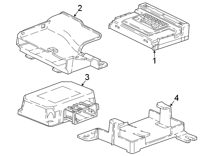 Diagram Electrical components. for your 2024 GMC Hummer EV SUV 2 Sport Utility -L - cylinder BATTERY EV (EV/BEV) A/T 