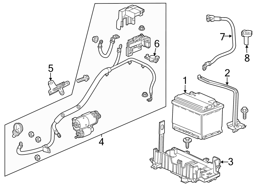 Diagram W/BLOCK heater. W/O block heater. for your Buick Regal TourX  