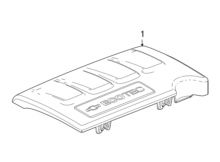 1ENGINE / TRANSAXLE. ENGINE APPEARANCE COVER.https://images.simplepart.com/images/parts/motor/fullsize/AN13205.png