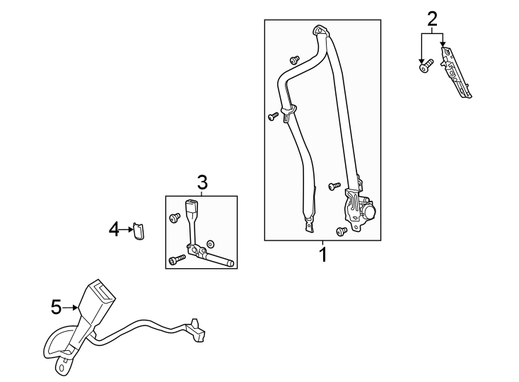 4Restraint systems. Front seat belts.https://images.simplepart.com/images/parts/motor/fullsize/AN20510.png