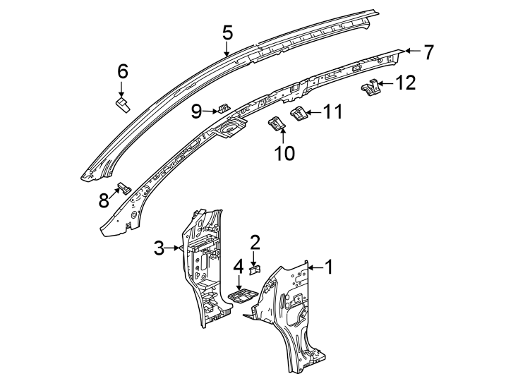 3Pillars. Rocker & floor. Hinge pillar.https://images.simplepart.com/images/parts/motor/fullsize/AN20600.png