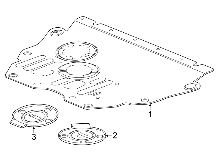 1Radiator support. Splash shields.https://images.simplepart.com/images/parts/motor/fullsize/AN24060.png