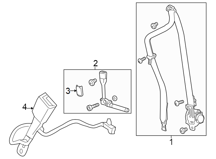 3Restraint systems. Front seat belts.https://images.simplepart.com/images/parts/motor/fullsize/AN24570.png