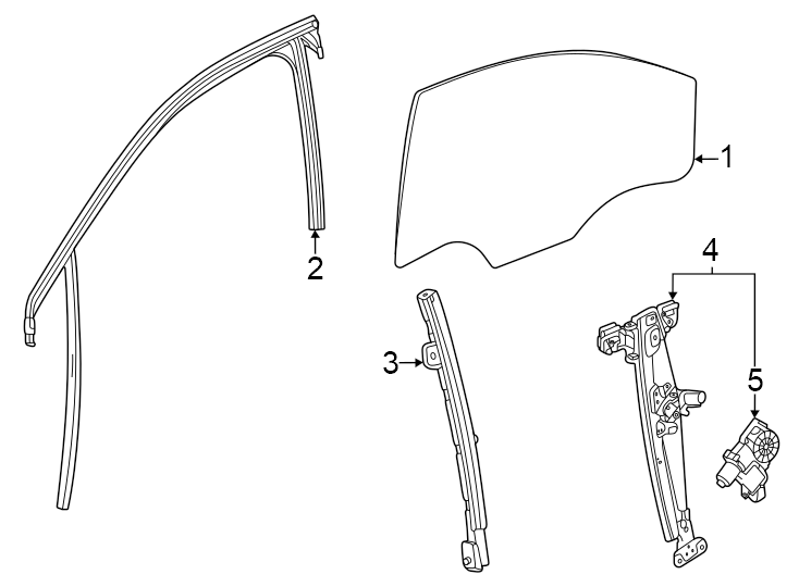 1Front door. Glass & hardware.https://images.simplepart.com/images/parts/motor/fullsize/AN24705.png