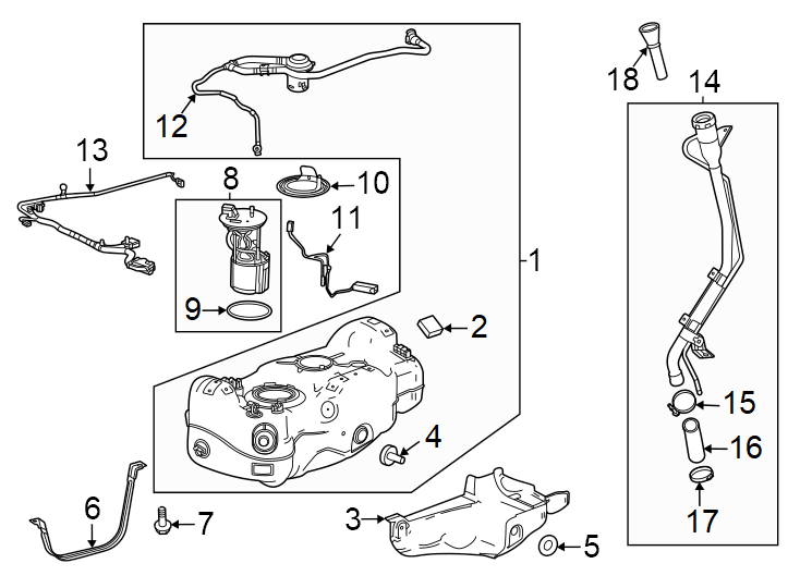 10Fuel system components.https://images.simplepart.com/images/parts/motor/fullsize/AN24770.png