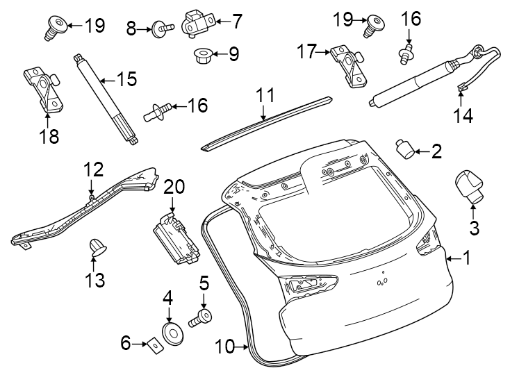 11Gate & hardware.https://images.simplepart.com/images/parts/motor/fullsize/AN24835.png