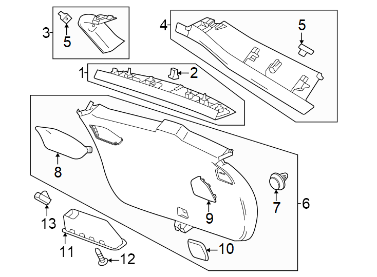 4Interior trim.https://images.simplepart.com/images/parts/motor/fullsize/AN24870.png