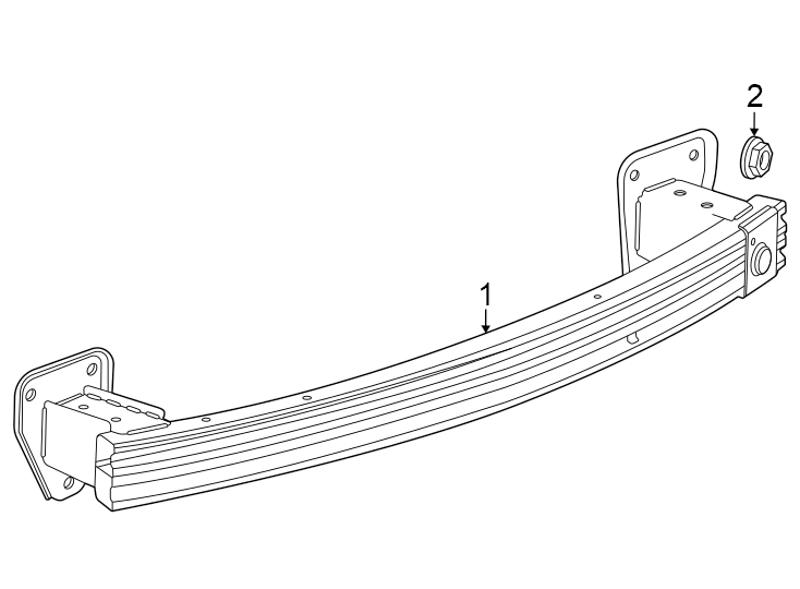 1Rear bumper. Bumper & components.https://images.simplepart.com/images/parts/motor/fullsize/AN24915.png