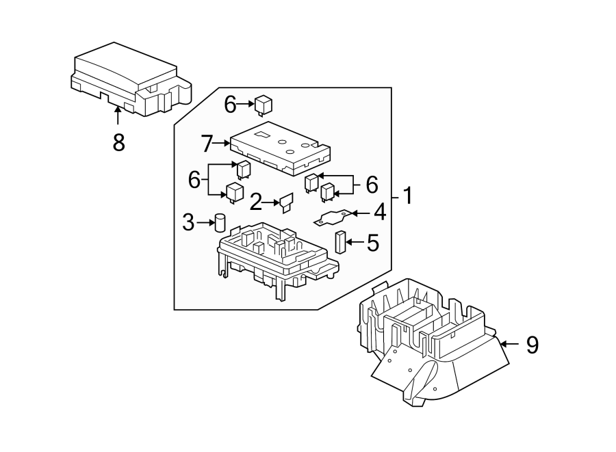 ELECTRICAL COMPONENTS. Diagram