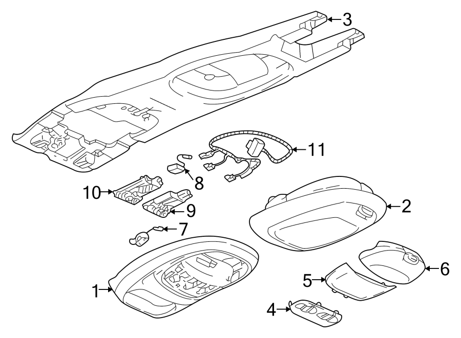 OVERHEAD CONSOLE.